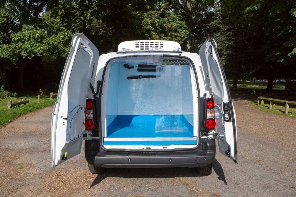 Refrigerated Van inside Storage