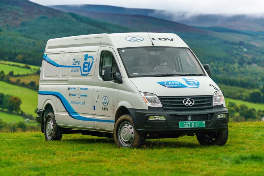 LVD EV80 Electric Van Hire