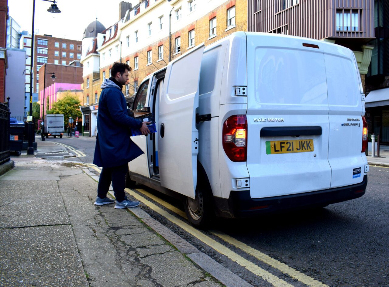 Loading EV Refrigerated Van