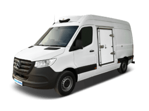 Mercedes-Benz dual evaporated refrigerated van
