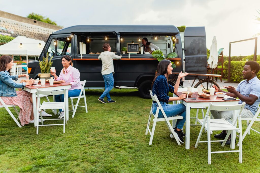 Van conversion for coffee business