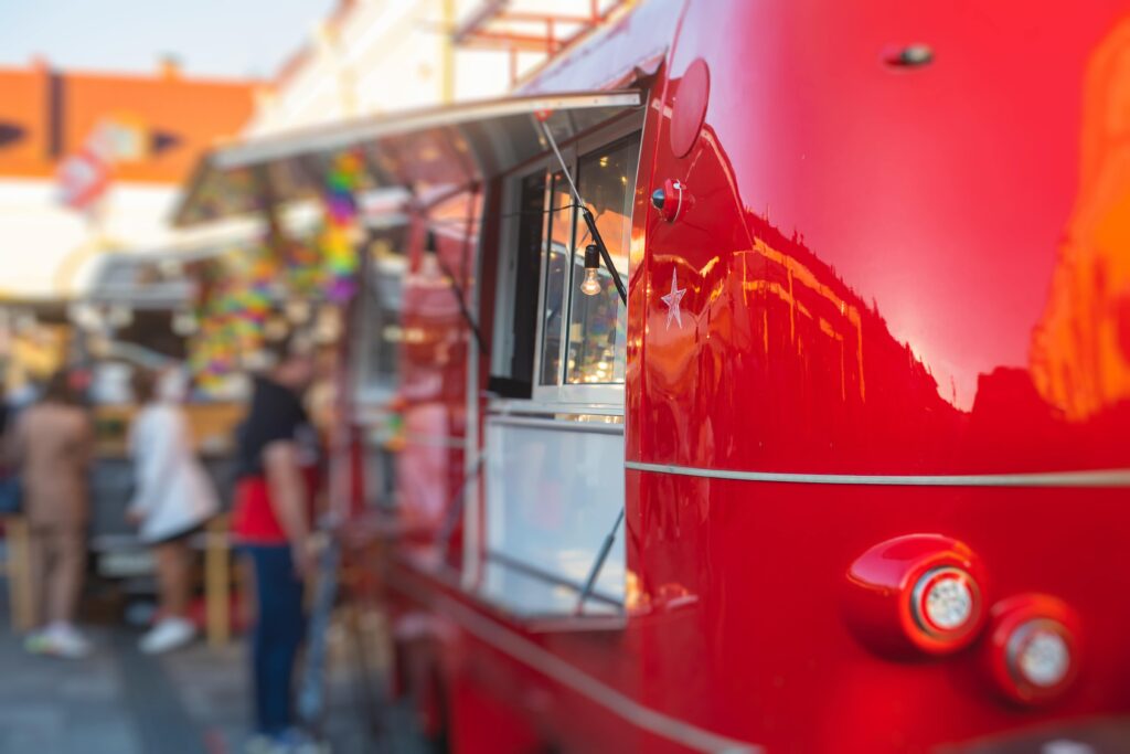 Summer festival van